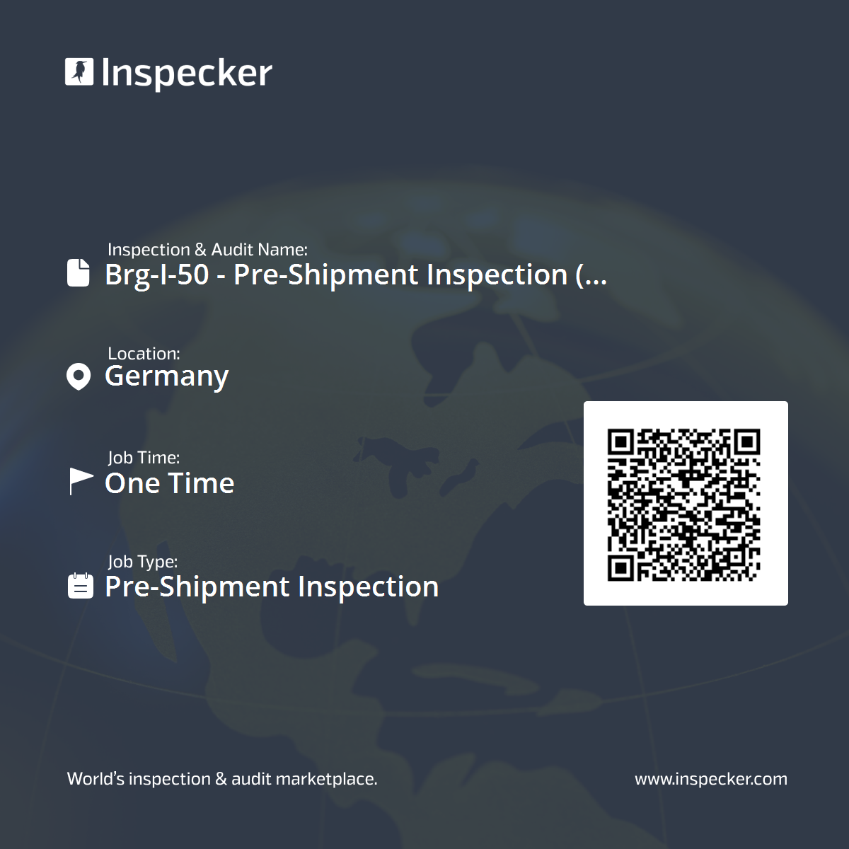 Brg-I-50 - Pre-Shipment Inspection (No Loading Required) Grinding And ...